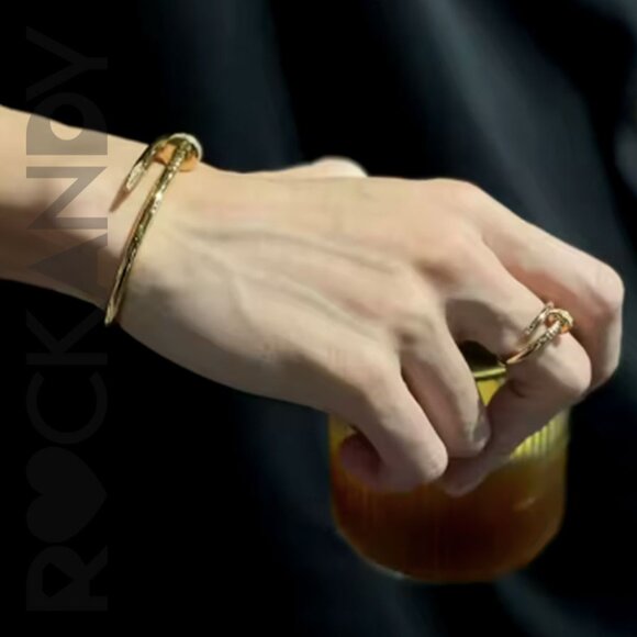 UNBRANDED Just A Nail Bracelet – Rose Gold - Picture 3 of 15